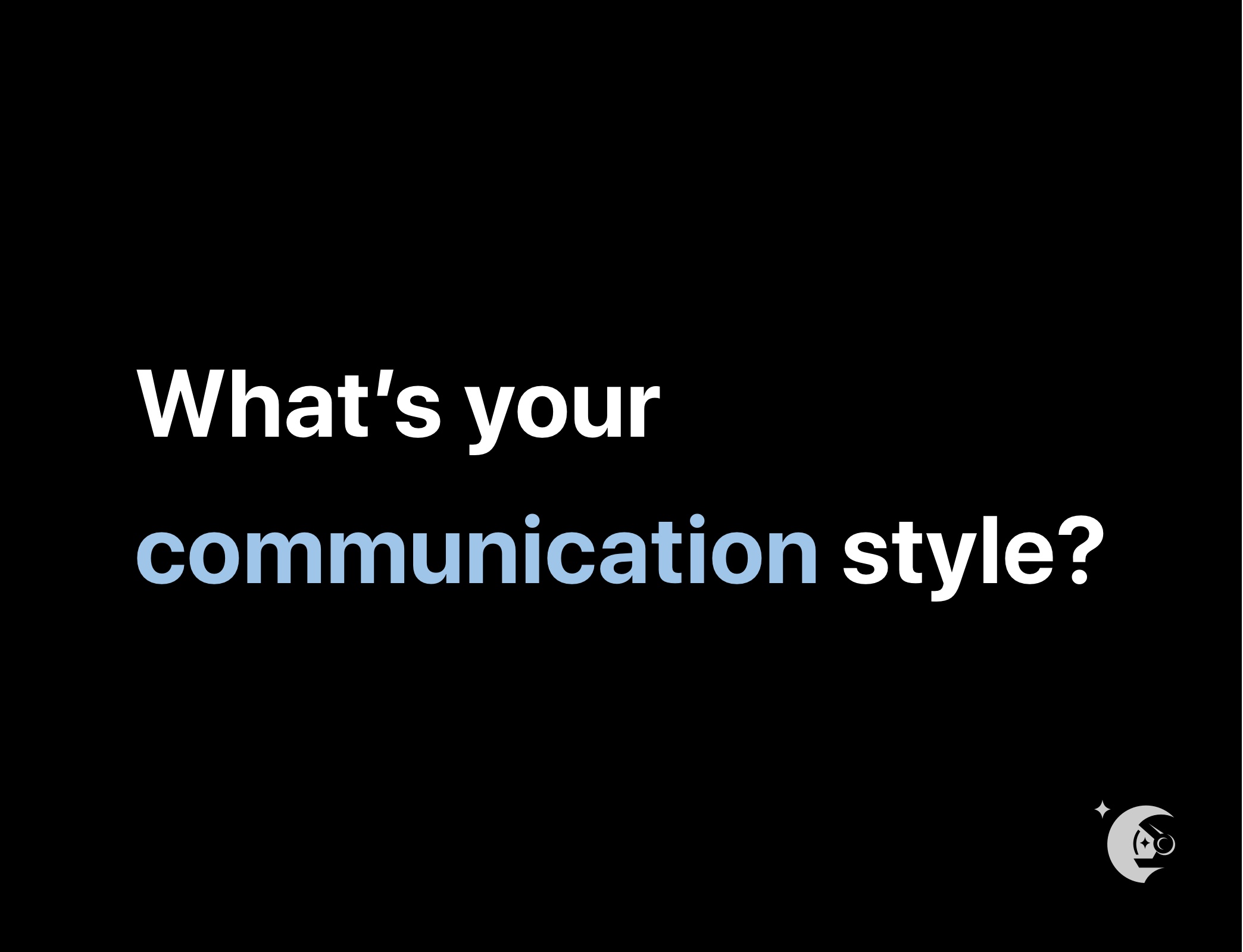 communication style