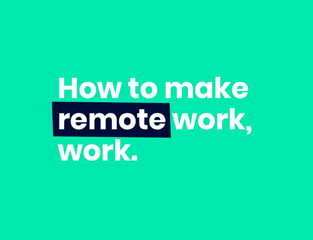 how to make the transition to remote work